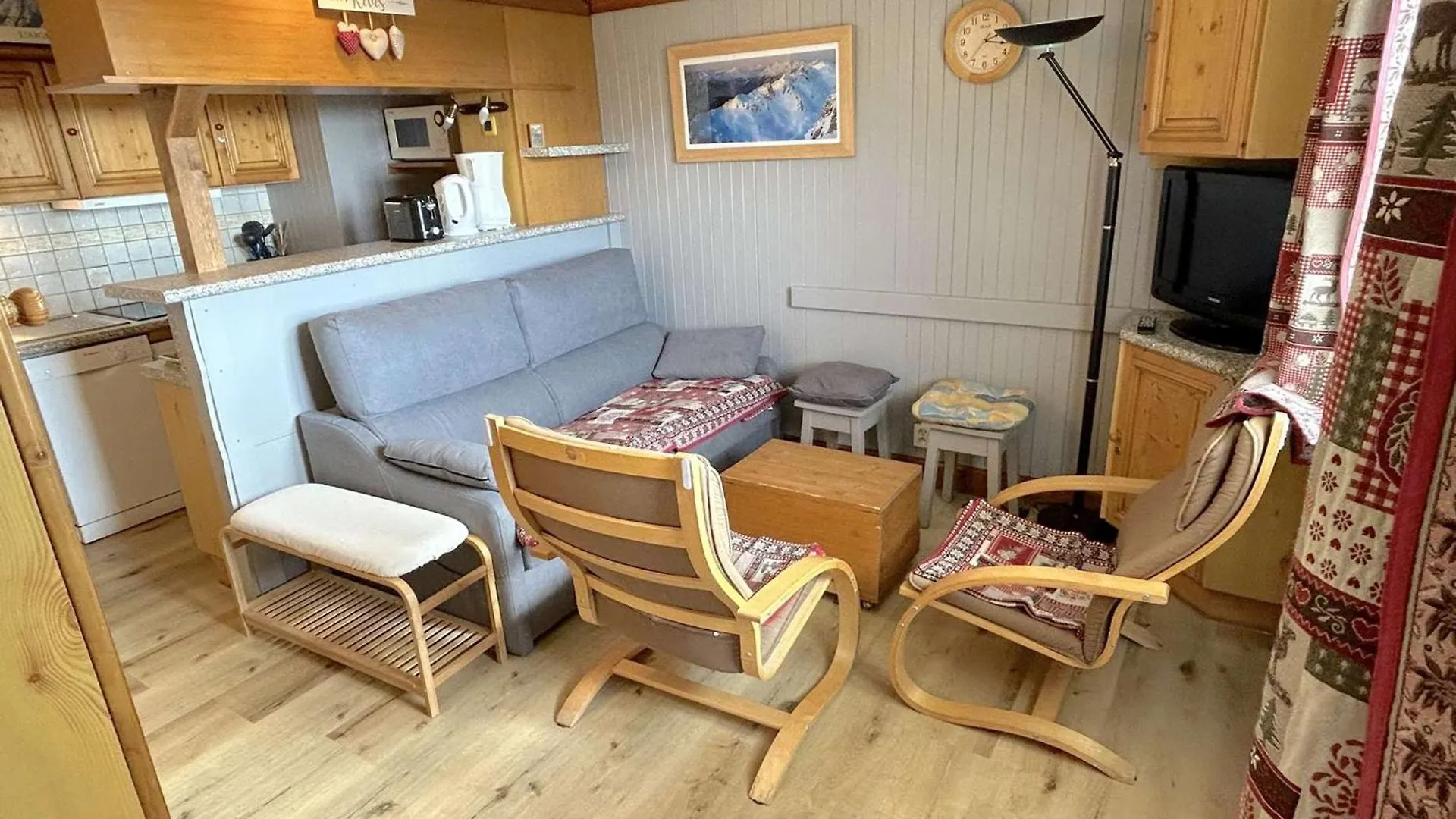 Appartement Cosy Aux Saisies, 2 Pieces Alcove, Proche Des Pistes - 6 Pers. - Fr-1-594-199 Отлюс