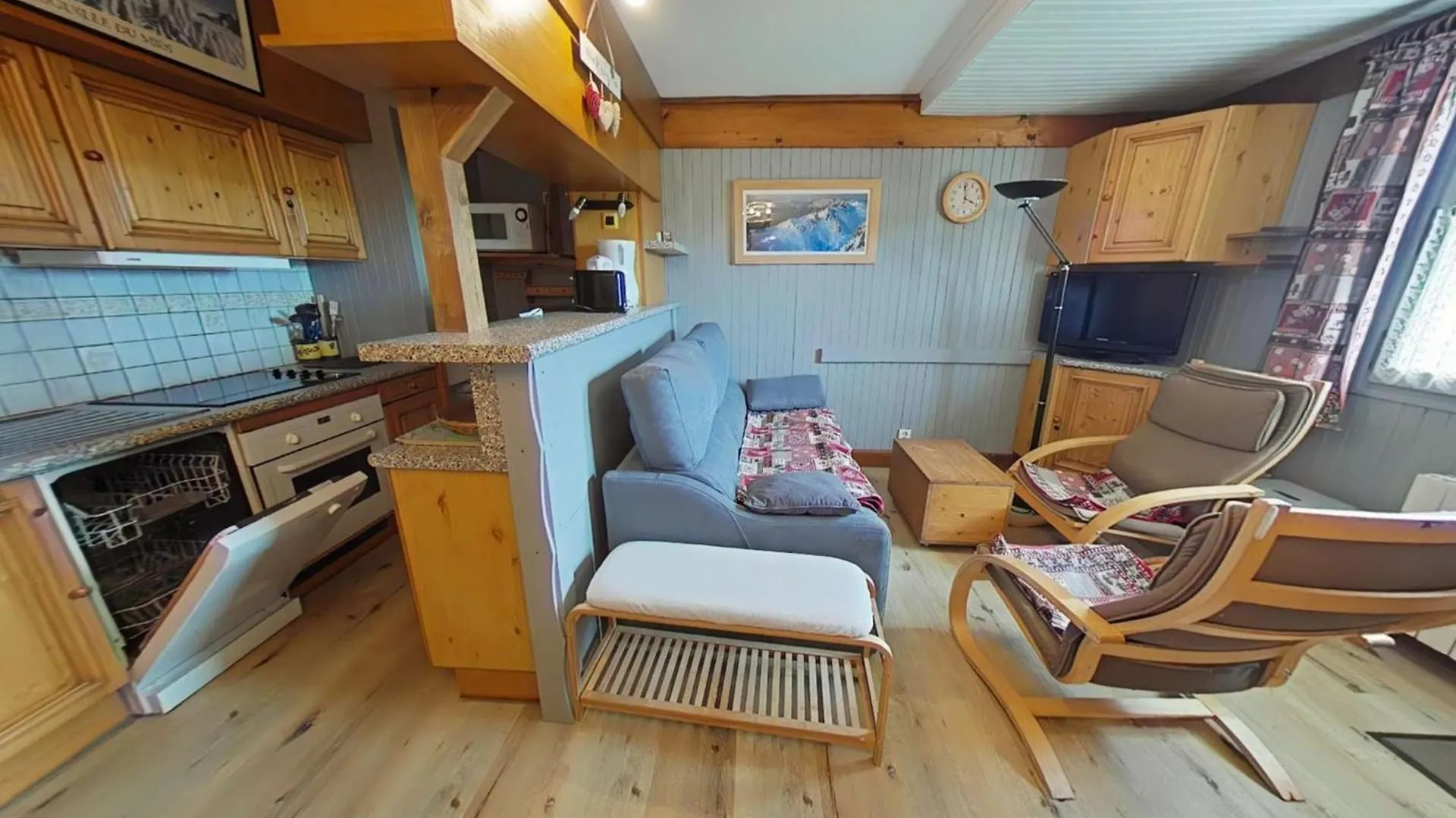 Appartement Cosy Aux Saisies, 2 Pieces Alcove, Proche Des Pistes - 6 Pers. - Fr-1-594-199 Отлюс 0*,  Франция
